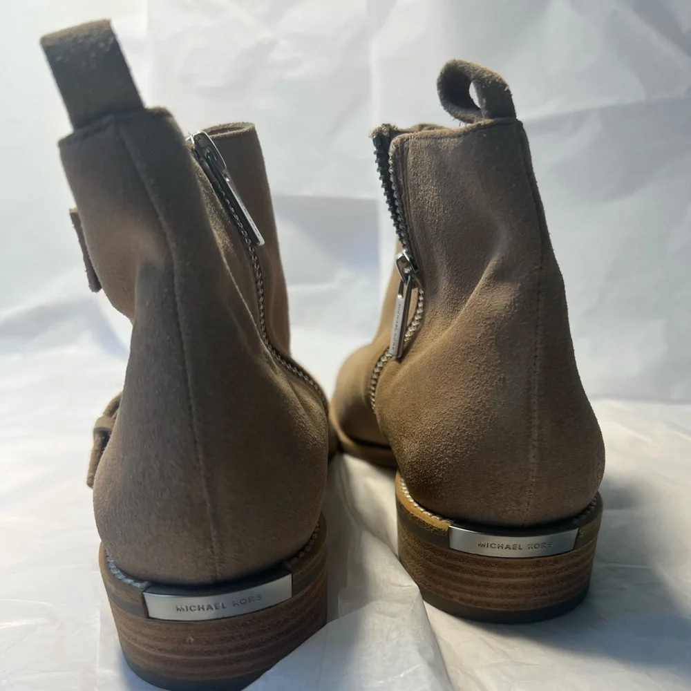 Michael Michael Kors Women’s Adam Monk Strap Bootie. - Picture 7 of 16